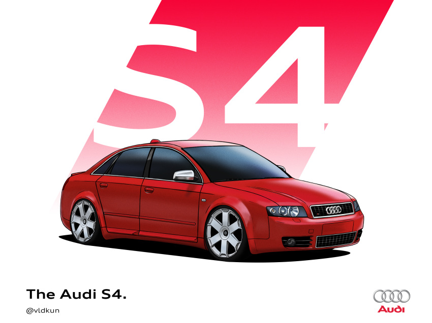 absurdres, audi, audi_a4, audi_s4, car, english_text, highres, logo