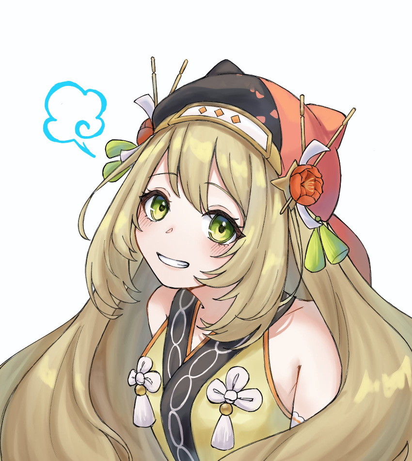 1girl, big_hair, blonde_hair, celine_(fire_emblem), celine_(ninja)_(fire_emblem), commentary_request, fire_emblem, fire_emblem_engage