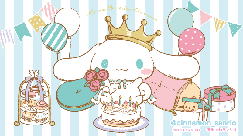 :3, animal, animal_focus, balloon, birthday_cake, blue_cape, blue_eyes, bouquet