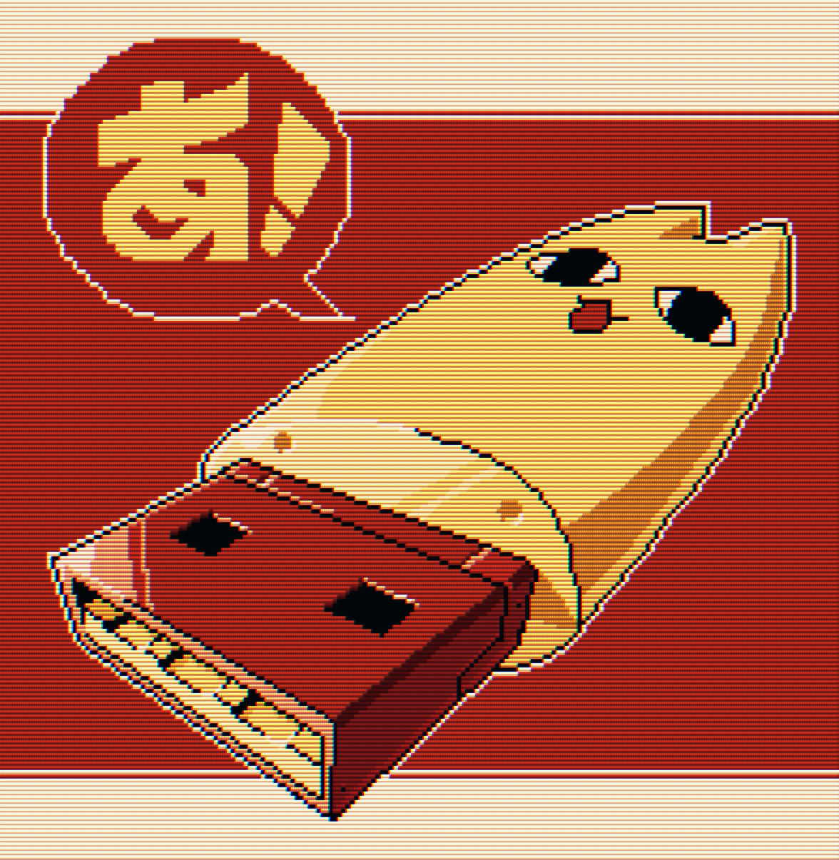 azumanga_daioh, bad_link, chiyo_chichi, flash_drive, highres, mihama_chiyo's_father, pixel_art, retro_artstyle