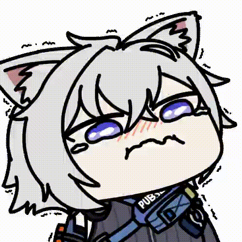 1boy, animal_ears, animated_gif, crying_aqua, crying_aqua_(meme), seseren, seth_lowell, short_hair, tearing_up, zenless_zone_zero