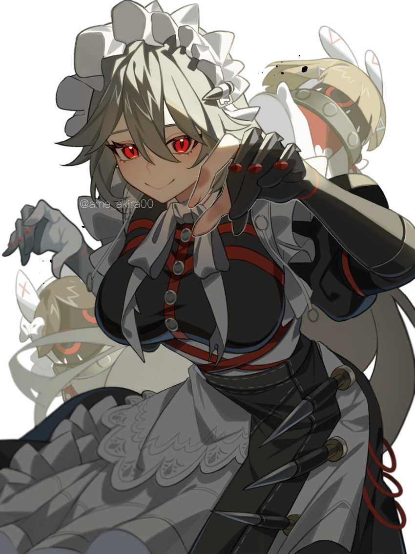 1girl, absurdres, alexandrina_sebastiane, ame_akira, anastella_(zenless_zone_zero), artist_name, breasts, closed_mouth