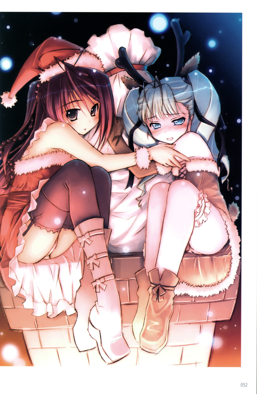 absurdres, aino_pekonen, akata_itsuki, chimney, cocoro_navi, highres, ino_pekonen, kokoro_navi