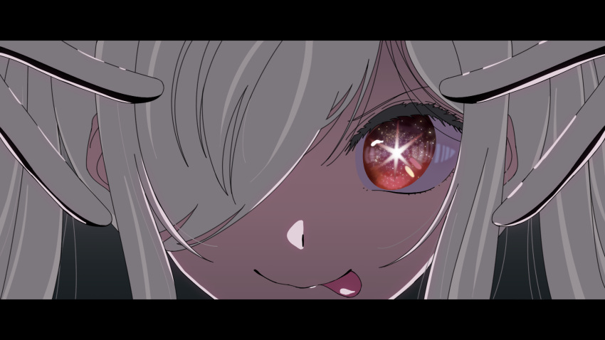 +_+, 1girl, cinderella_(nikke), close-up, commentary_request, goddess_of_victory:_nikke, hair_over_eyes, highres