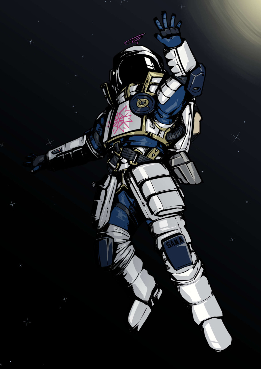 armor, astronaut, feaurievladskov, helmet, highres, hololive, hololive_english, knight