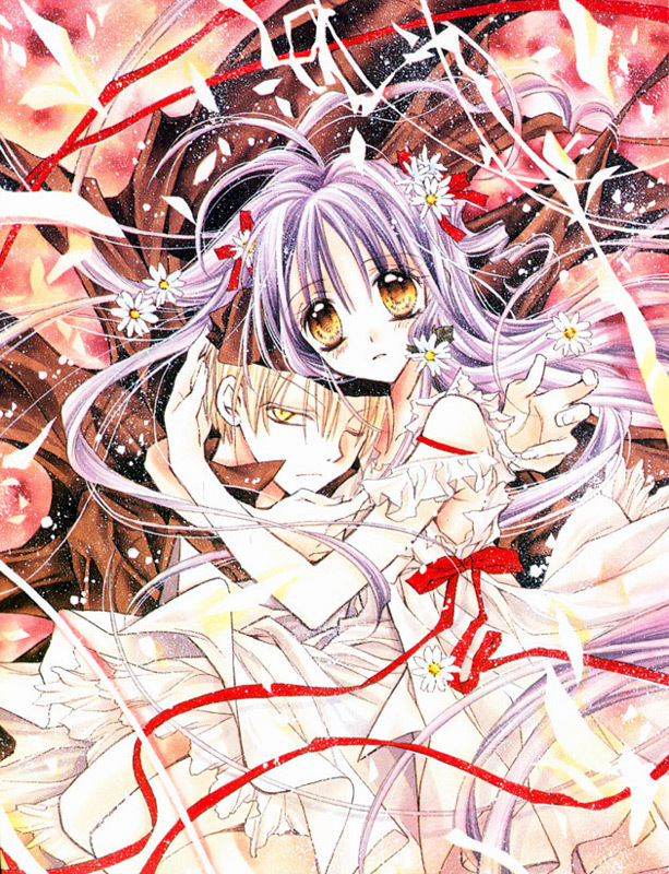 coat, daisy, dress, flower, frills, full_moon_wo_sagashite, hat, hug