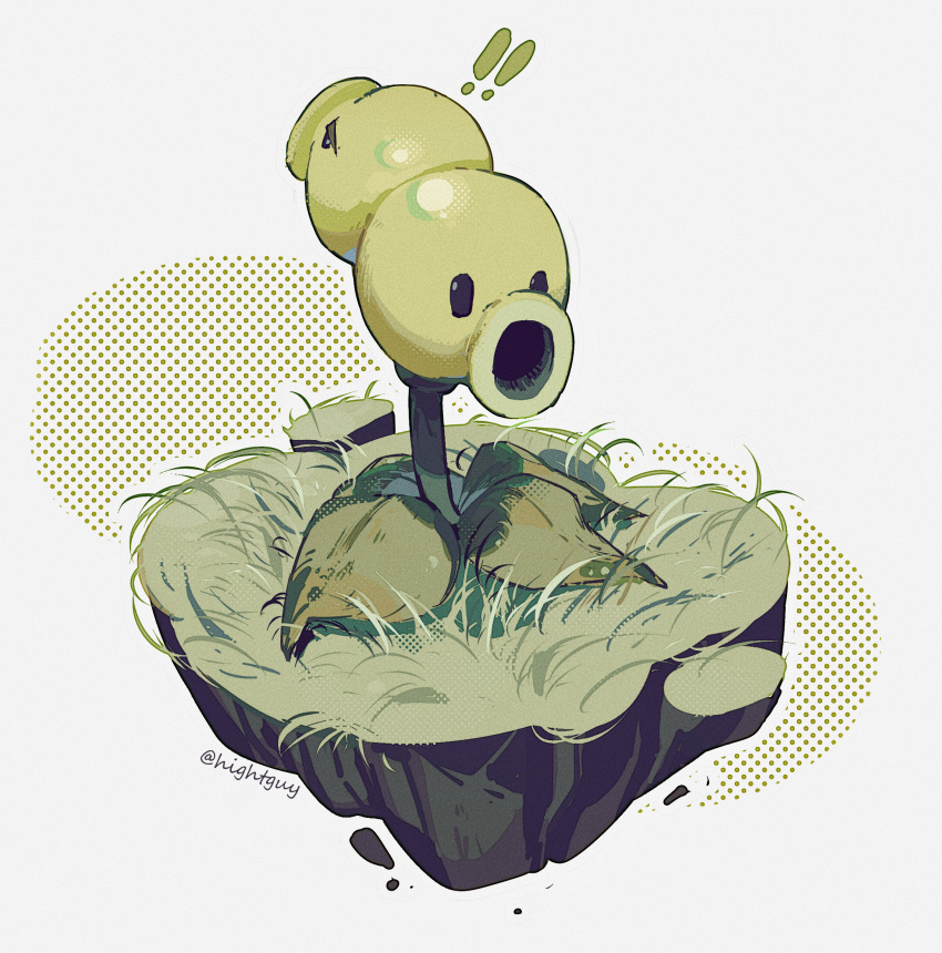 grass, highres, hightguy, no_humans, plant, plants_vs_zombies, split_pea_(plants_vs_zombies), white_background