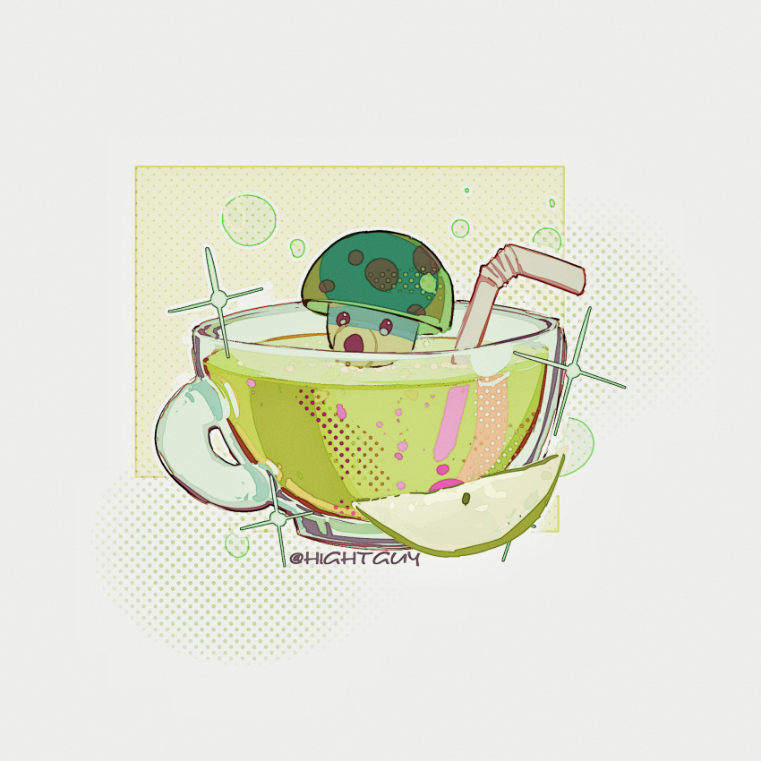 apple, food, fruit, green_apple, highres, hightguy, no_humans, plant