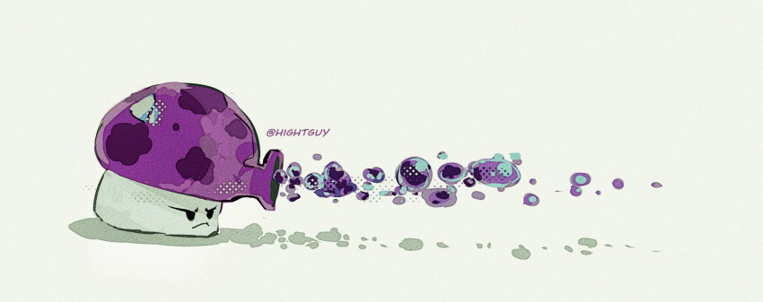 fume-shroom_(plants_vs_zombies), highres, hightguy, mushroom, no_humans, plant, plants_vs_zombies, white_background