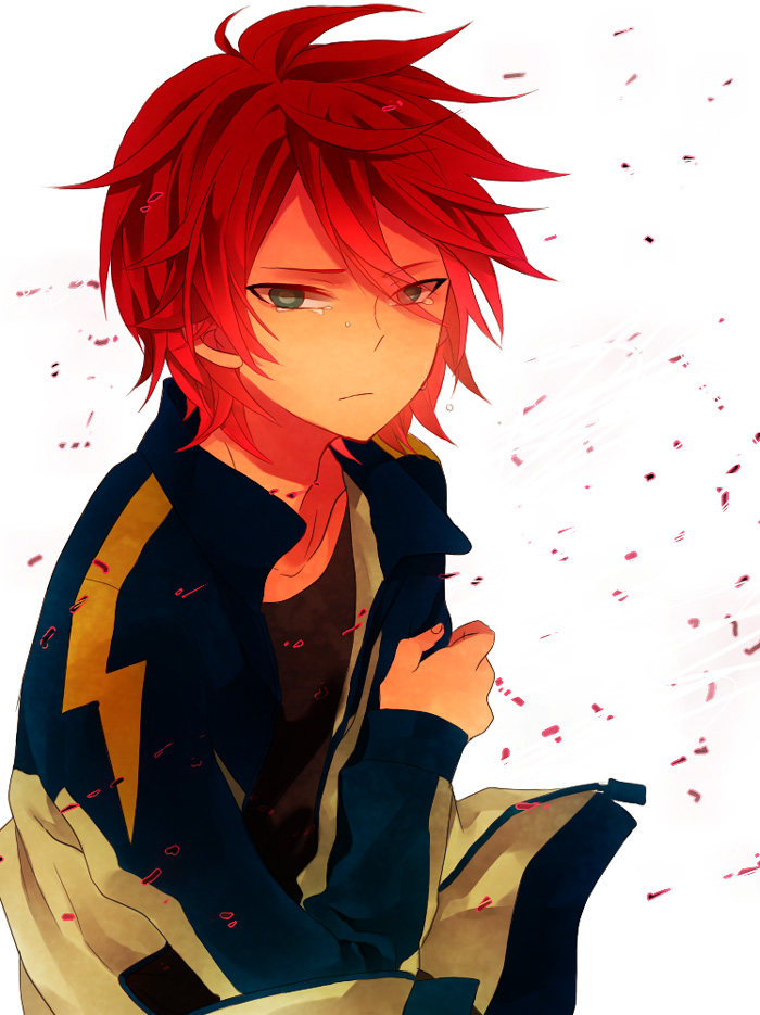 bad_id, inazuma_eleven, inazuma_eleven_(series), kiyama_hiroto, male, ono_(0_no), red_hair, redhead