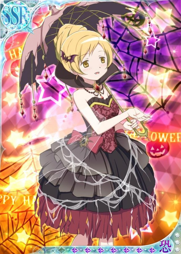 1girl, alternate_costume, artist_request, bare_shoulders, bat_hair_ornament, beehive_hairdo, black_collar, black_dress