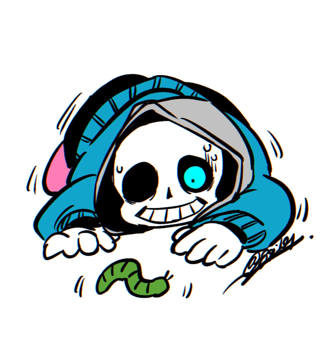 1boy, 2023, 2d, all_fours, animal, artist_name, black_pants, blue_eyes