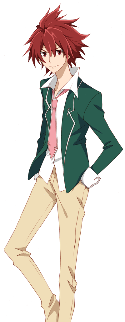 bad_id, fetithism, male, necktie, red_eyes, red_hair, redhead, school_uniform, solo, star_driver, tsunashi_takuto