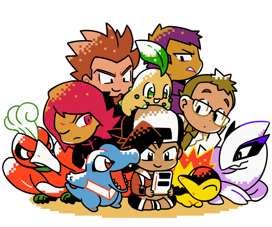 5boys, archer_(pokemon), backwards_hat, baseball_cap, bird, black_eyes, black_hair, black_shirt