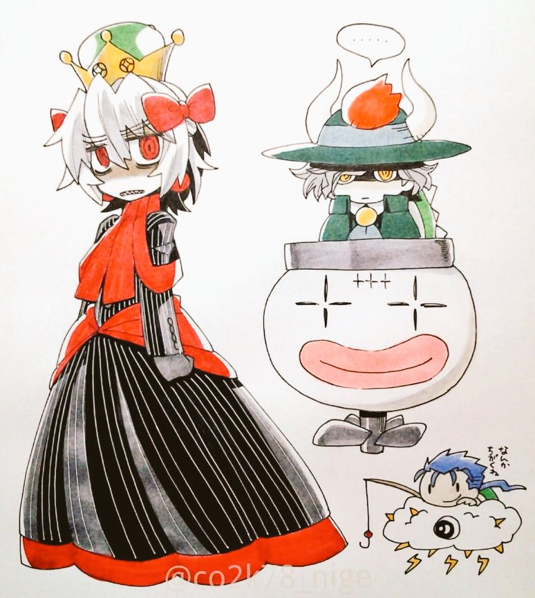 3boys, adapted_costume, antonio_salieri_(fate), antonio_salieri_(second_ascension)_(fate), arms_at_sides, artist_name, ascot, black_dress