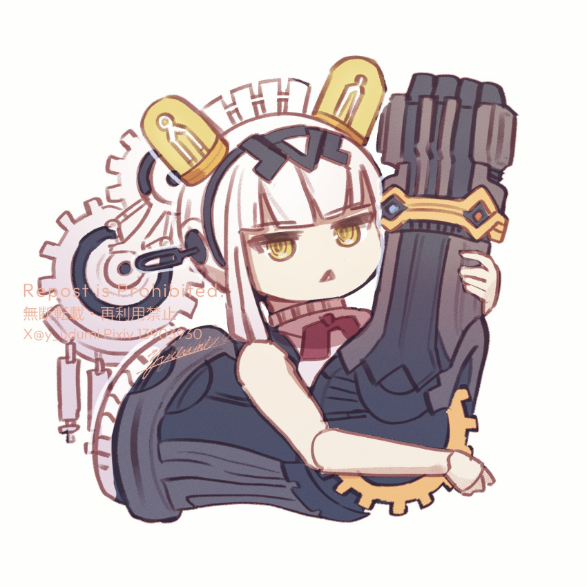1girl, commentary_request, cropped_torso, daedalus_(fate), doll_joints, expressionless, fate/grand_order, fate_(series)