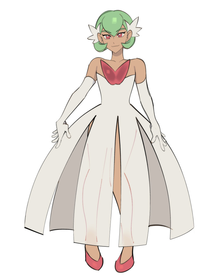 1boy, absurdres, alternate_costume, alternate_form, bare_shoulders, crossdressing, dark-skinned_male, dark_skin