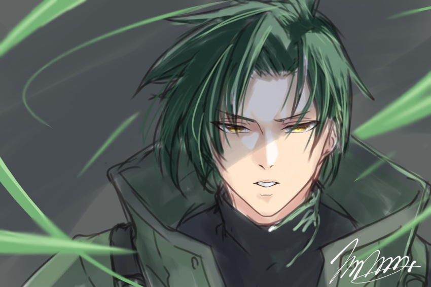 1boy, commentary_request, fire_emblem, fire_emblem:_radiant_dawn, green_hair, male_focus, marth-chan_(micaiah_mrmm), official_alternate_costume