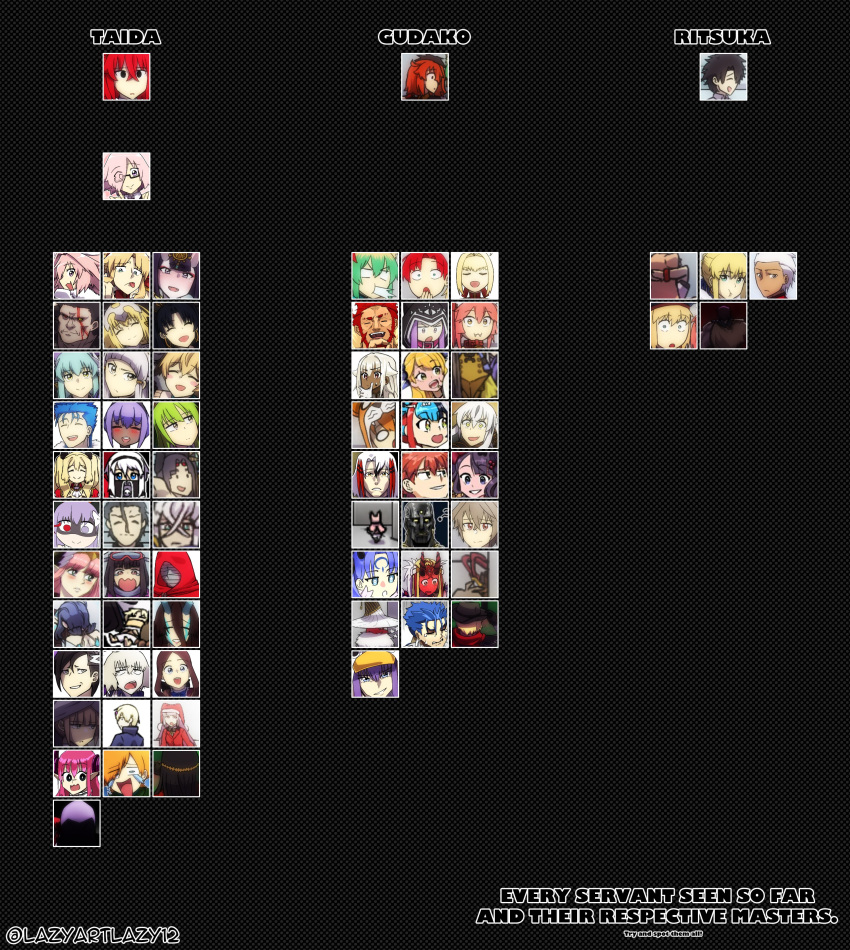 6+boys, 6+girls, absurdres, anne_bonny_(fate), archer_(fate), artoria_caster_(fate), artoria_caster_(first_ascension)_(fate), artoria_pendragon_(fate)