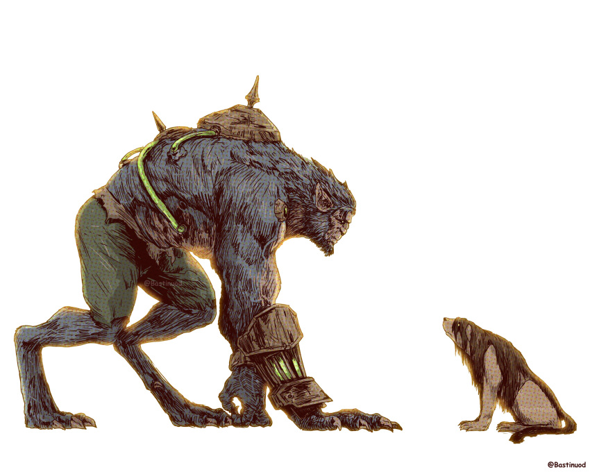 1boy, 1girl, 2024, absurdres, alexander_(fma), all_fours, animal_ears, arcane:_league_of_legends