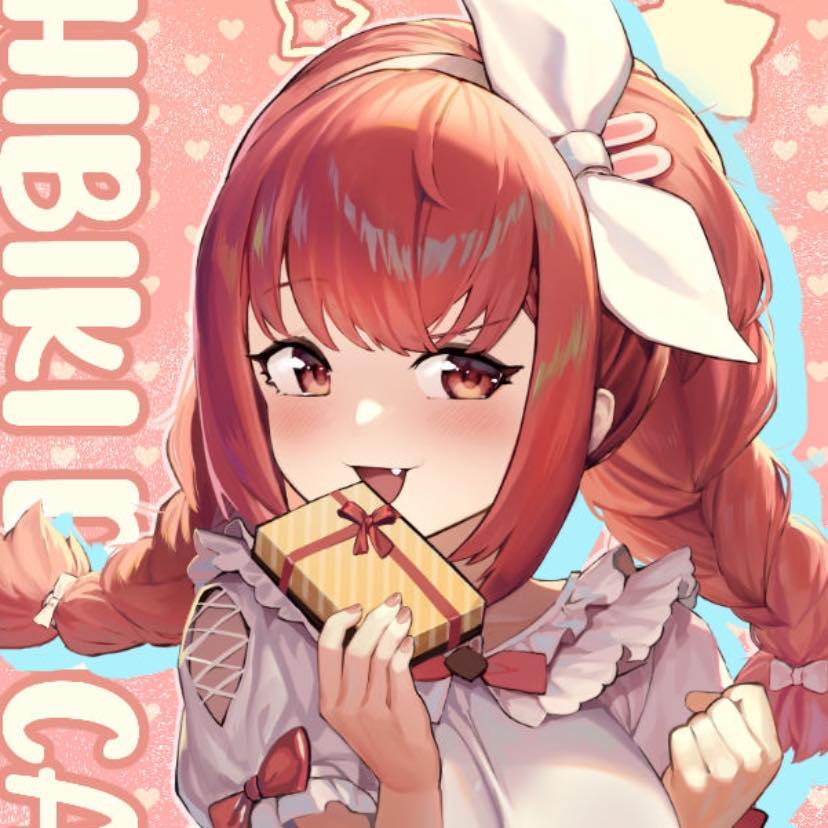 artist_request, bow, bowtie, braid, check_artist, fang, frilled_shirt_collar, frills