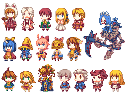 aire, aire_(final_fantasy), alma_beoulve, amidatelion, arc, arc_(ff3), aria_benett, armor