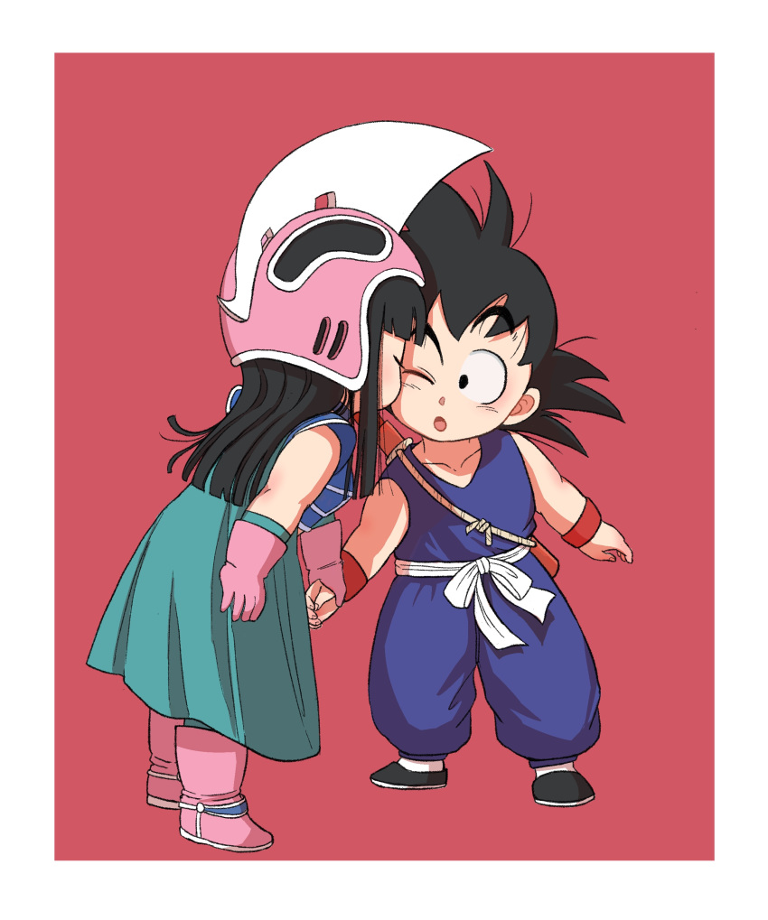 1boy, 1girl, :o, absurdres, aged_down, aqua_cape, armor, black_eyes