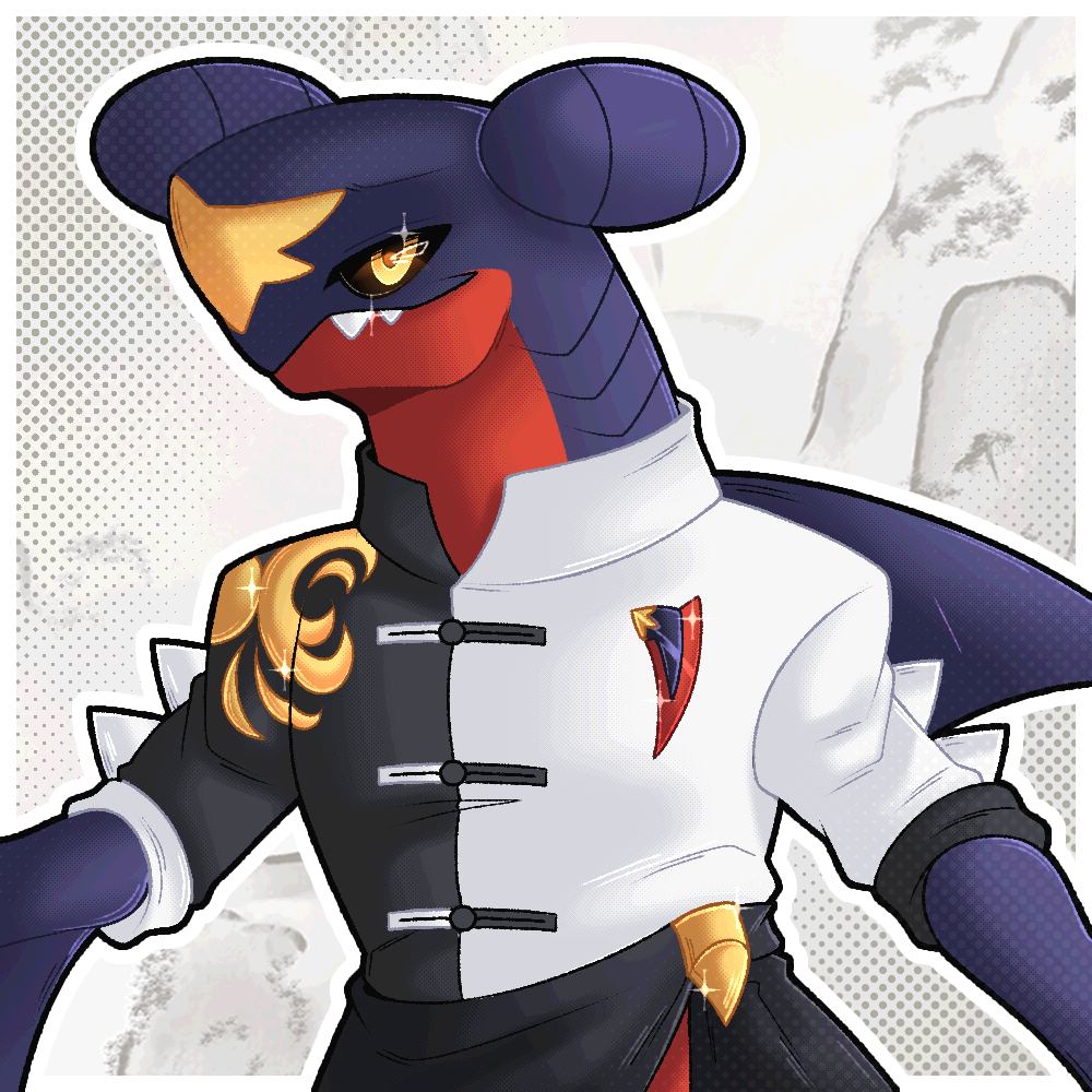garchomp, garchomp_(martial_arts), melscarada, pokemon, pokemon_unite