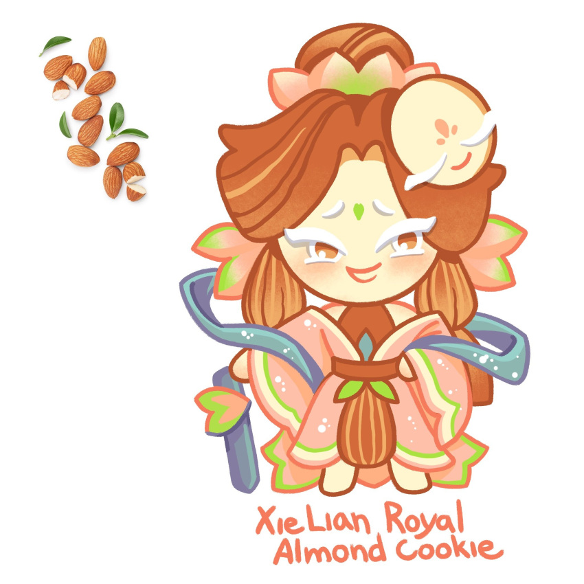 1boy, almond, amonimy, belt, blue_ribbon, blush, brown_belt, brown_eyes