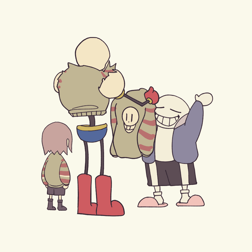 1other, 2022, 2boys, 2d, ambiguous_gender, animated, animated_gif, arms_up