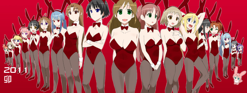 19girls, age_difference, amatsuka_asahi, amatsuka_fubuki, amatsuka_haruka, amatsuka_hikaru, amatsuka_hotaru, amatsuka_kosame