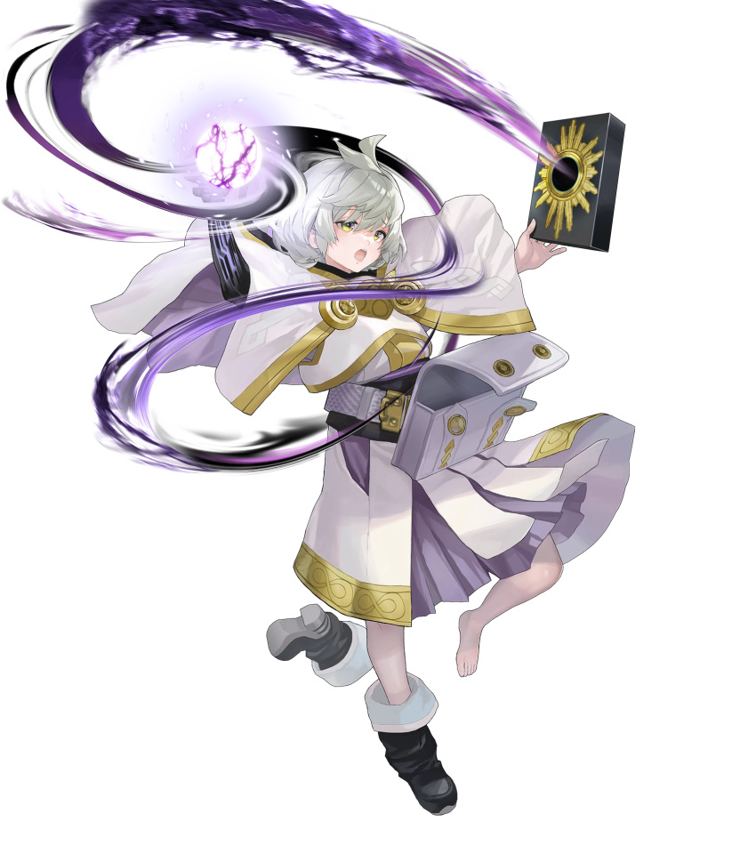 1boy, fire_emblem, fire_emblem_heroes, green_hair, highres, non-web_source, rune_(fire_emblem), solo