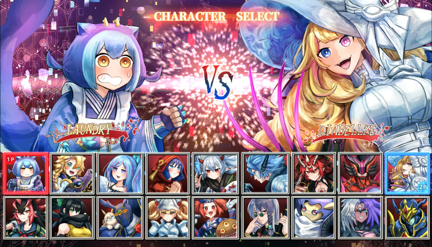 absurdres, auram_(yu-gi-oh!), black_luster_soldier, blonde_hair, breasts, buster_blader, centur-ion_primera, character_name