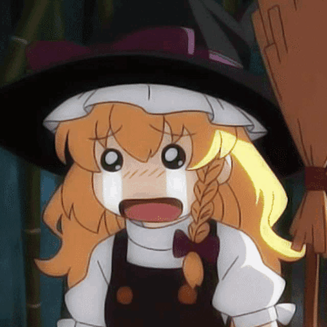 1girl, anime_screenshot, kirisame_marisa, lunamoon, marisad_(meme), meme, non-web_source, solo