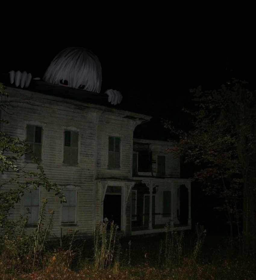 1boy, black_background, dark, english_commentary, fatimabayani3, giant, grey_hair, highres