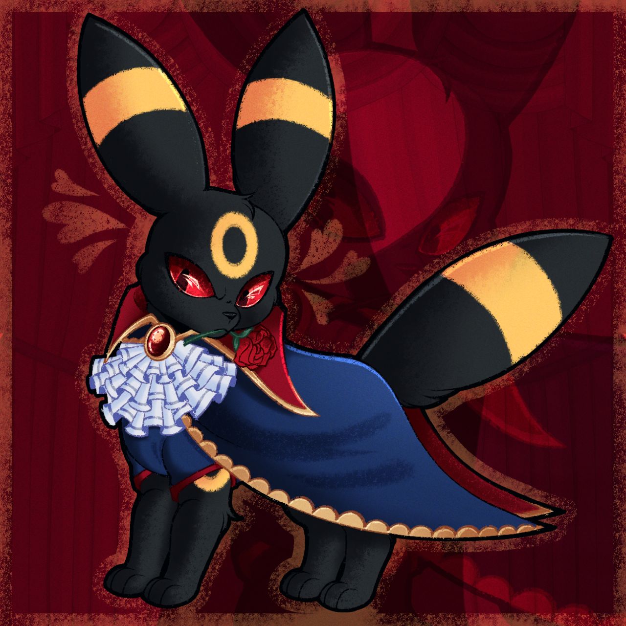 melscarada, pokemon_unite, umbreon, umbreon_(checkered)