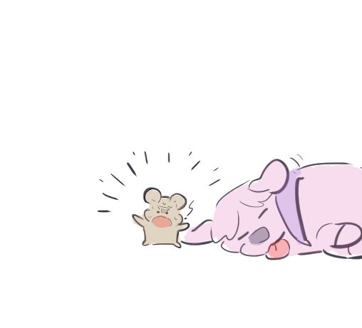 ._., animal_focus, animalization, anyoji_hime, center-flap_bangs, commentary, dog, english_commentary