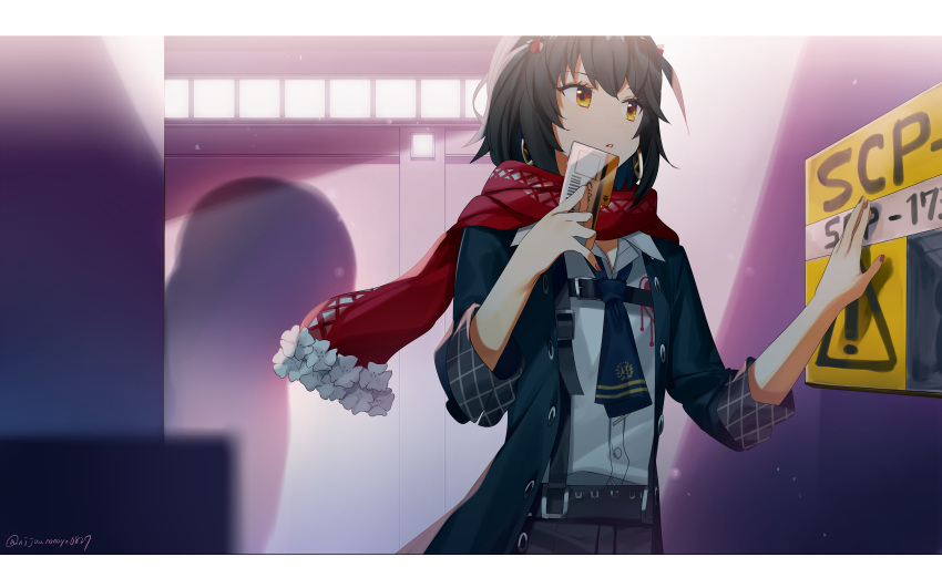 1boy, absurdres, black_hair, black_jacket, black_pants, blurry, blurry_background, card