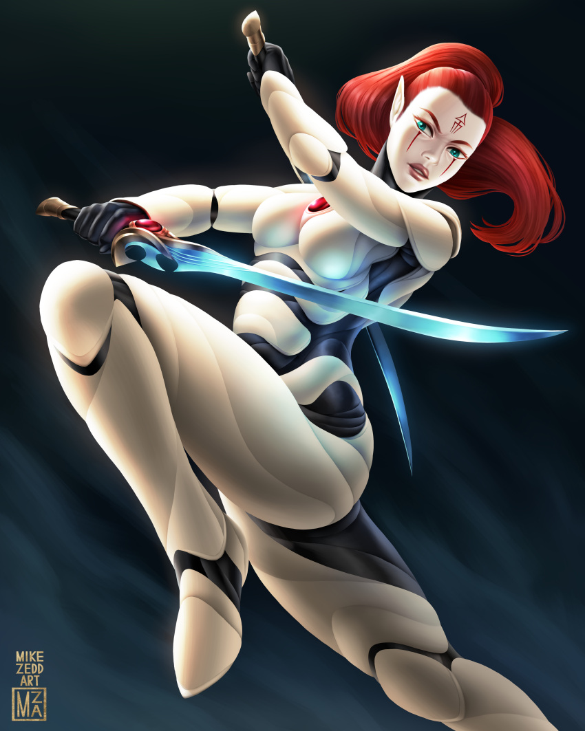 1girl, absurdres, armor, artist_logo, artist_name, breastplate, breasts, chest_jewel