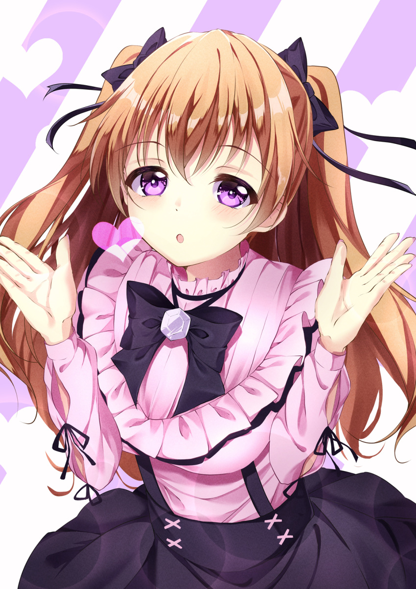 1girl, birthday, commentary_request, cooking_with_love, heart, heart_background, highres, hoijin