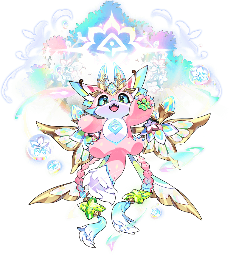 1other, animal_ears, artist_request, blue_eyes, braid, chibikemo, claws, dragon