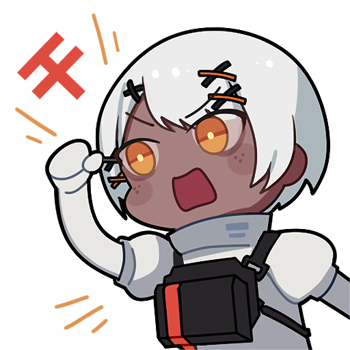 1girl, chibi, chibi_only, chinese_commentary, clenched_hand, commentary_request, dark-skinned_female, dark_skin