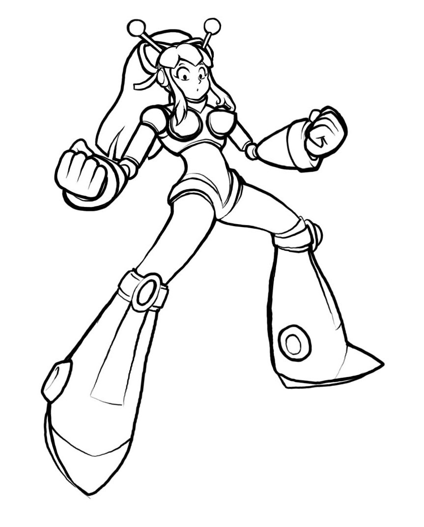 antennae, armor, armored_boots, armored_gloves, atomictiki, bikini_armor, boots, breasts