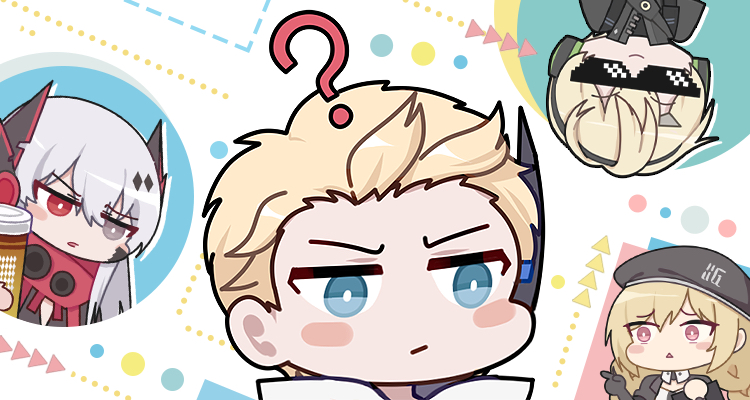 2boys, 2girls, alpha_(pgr), beret, black_gloves, black_hat, black_jacket, black_necktie