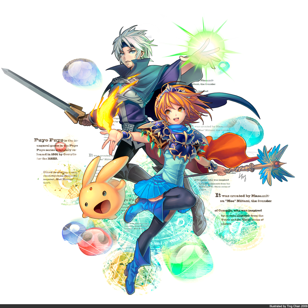 arm_guard, arm_guards, black_legwear, black_thighhighs, boots, cape, carbuncle, fire