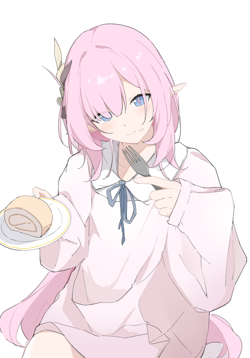 1girl, absurdres, alternate_costume, blue_bow, blue_bowtie, blue_eyes, bow, bowtie
