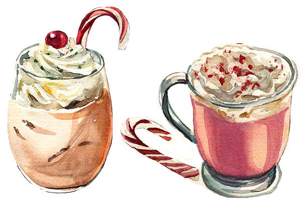alcohol, camila_picheco, candy, candy_cane, cherry, commentary, cup, drinking_glass