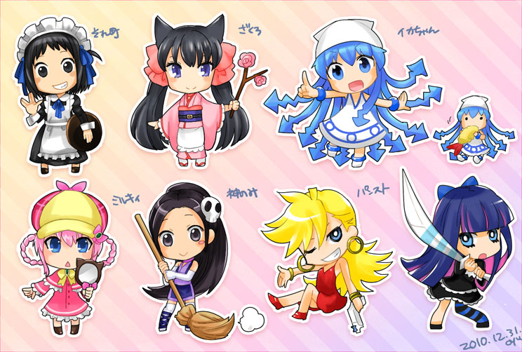 animal_ears, arashiyama_hotori, back_lace, blue_hair, blush_stickers, bow, bracelet, braid