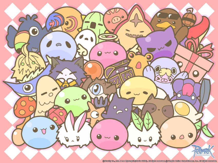 :3, angel_wings, angeling, aster_(ragnarok_online), beholder_(ragnarok_online), bird, blue_eyes, box