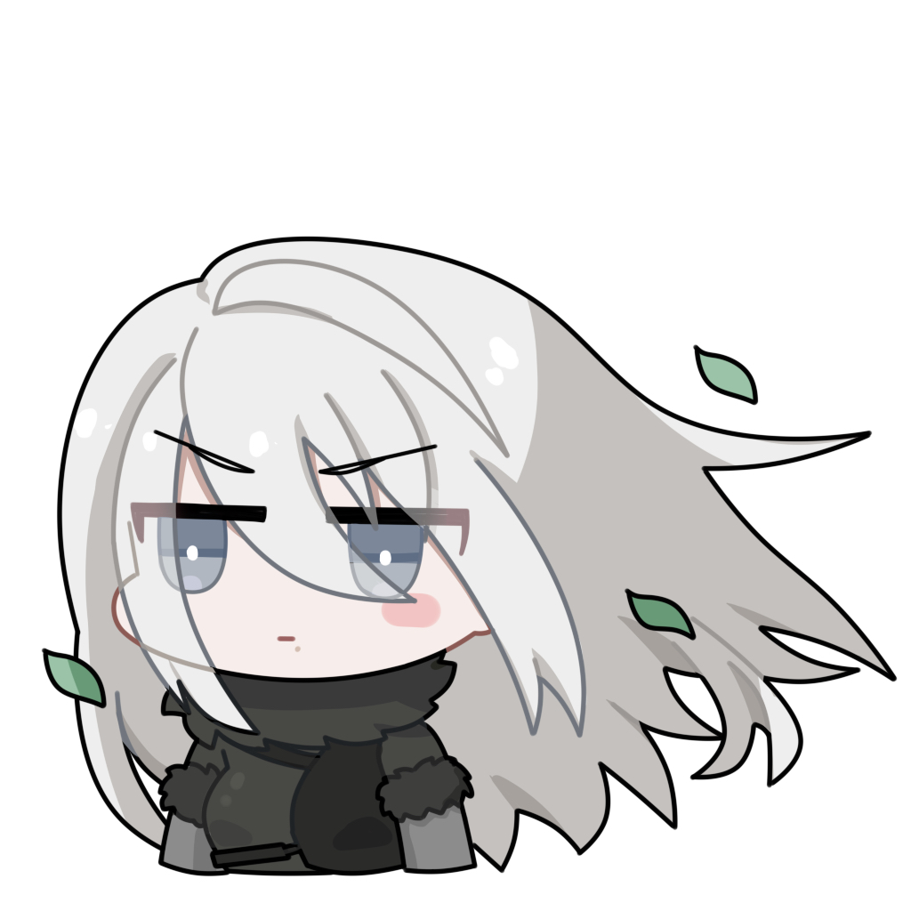 1girl, a2_(nier:automata), blue_eyes, breasts, bright_pupils, chibi, chibi_only, chinese_commentary